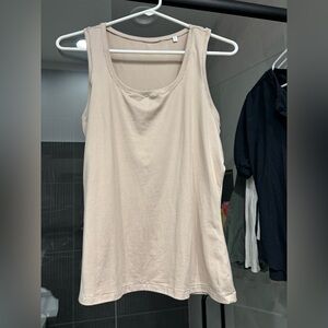 7 Diamonds Soft Beige Tank Top